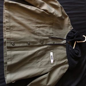 Vans green jacket